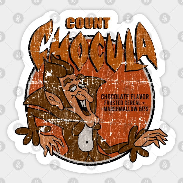 Vintage Count Chocula Sticker by OniSide